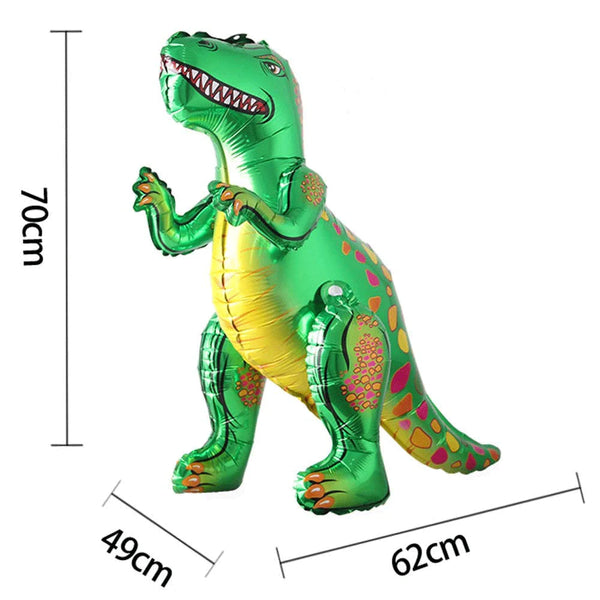 KidsFam 3D Standing Dinosaur Foil Balloons – 12 Designs