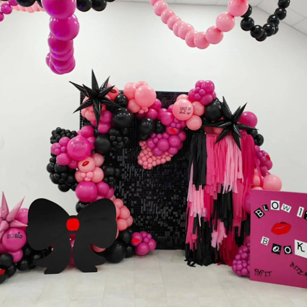 KidsFam 97-piece hot pink balloon garland kit - image 10
