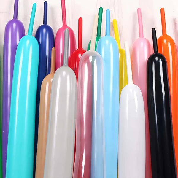 KidsFam Multicolor Twisting Balloons – 25, 45 or 65 Pack
