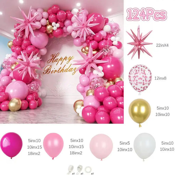 KidsFam Premium DIY Arch Balloon Garland Kit