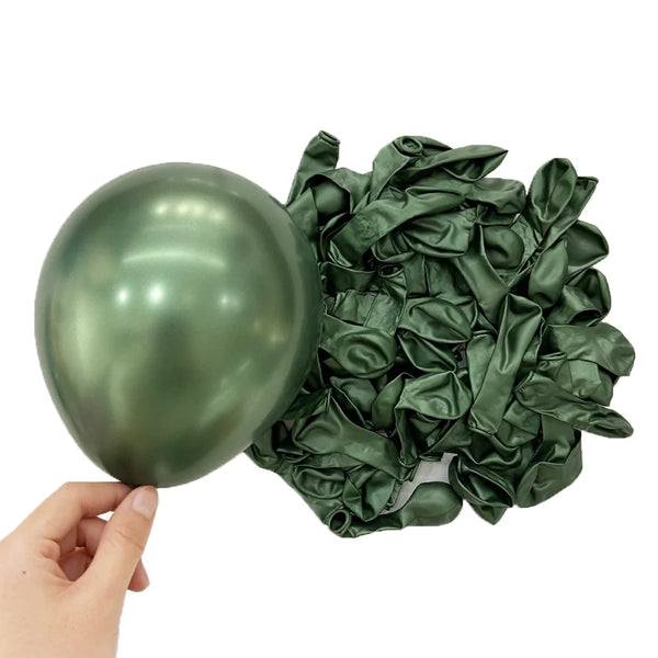 KidsFam Metallic Chrome Balloons – 10, 20 or 30 Pack