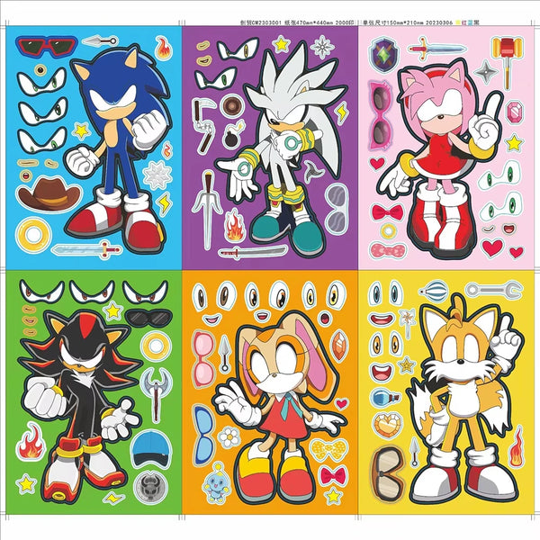 KidsFam Sonic Birthday Party Supplies – Multiple Sets & Accessories