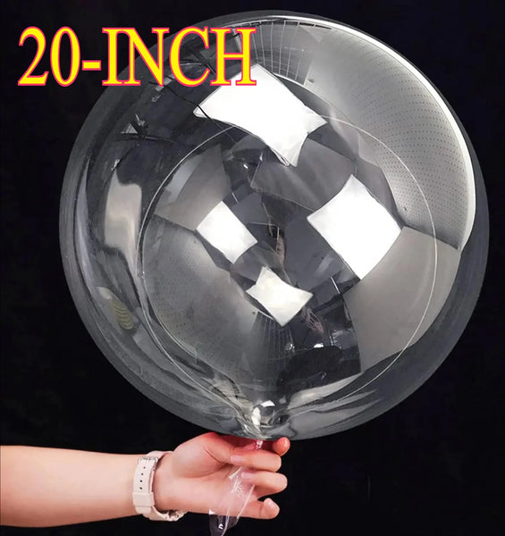KidsFam clear bubble balloons in 20-inch and 24-inch sizes - image 9