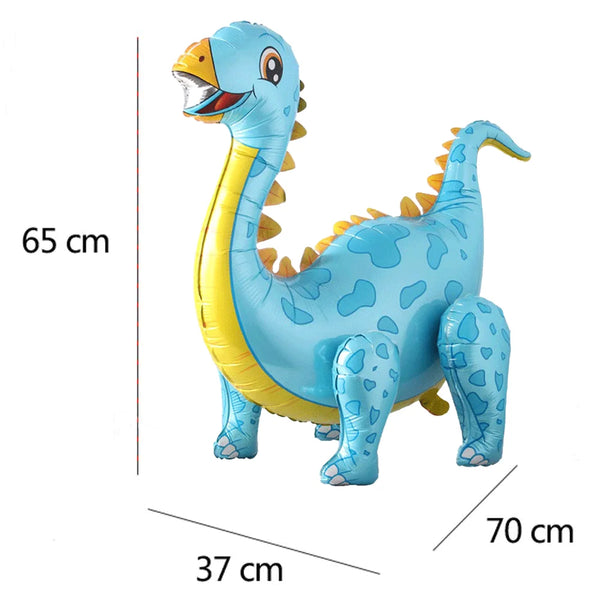 KidsFam 3D Standing Dinosaur Foil Balloons – 12 Designs