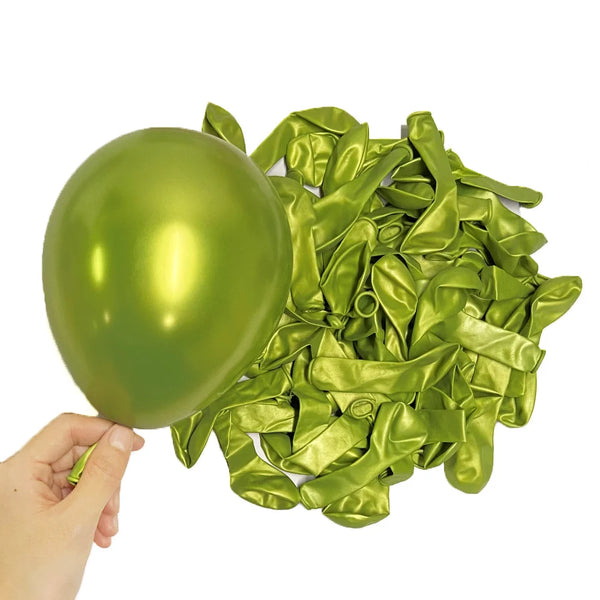 KidsFam Metallic Chrome Balloons – 10, 20 or 30 Pack