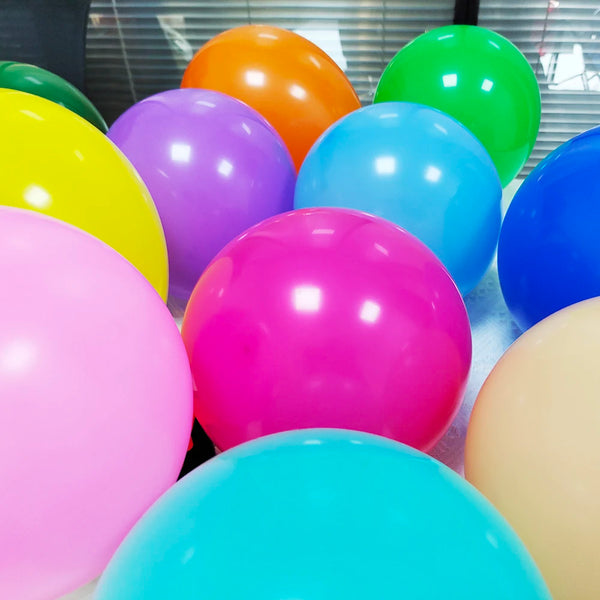 KidsFam Matte Latex Balloons – 10, 30 or 100 Pack