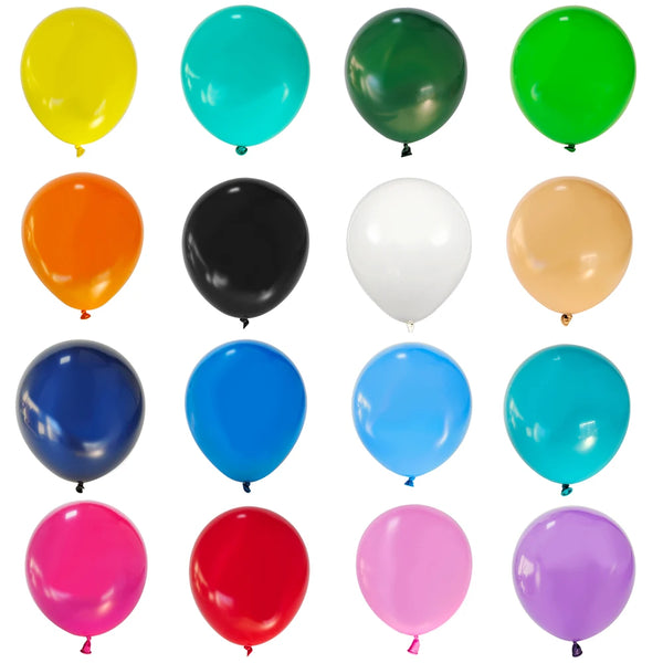 KidsFam Matte Latex Balloons – 10, 30 or 100 Pack