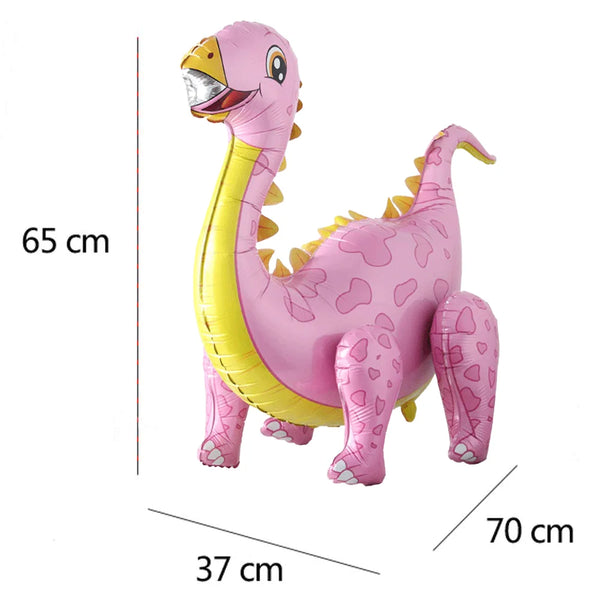 KidsFam 3D Standing Dinosaur Foil Balloons – 12 Designs