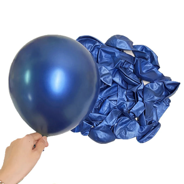 KidsFam Metallic Chrome Balloons – 10, 20 or 30 Pack