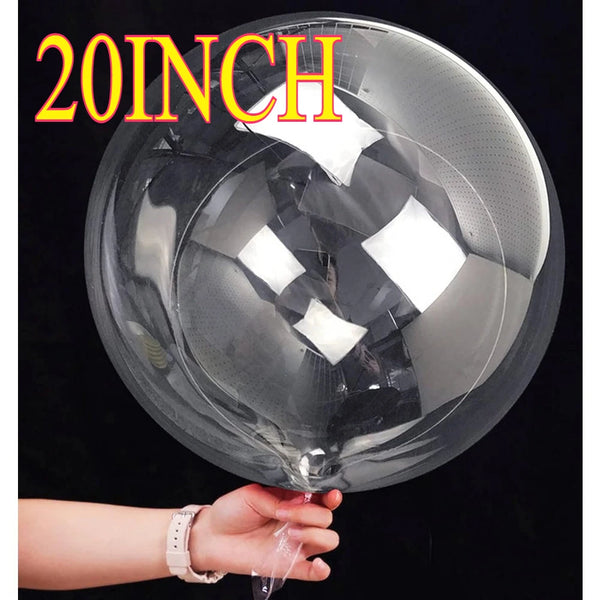 KidsFam clear bubble balloons in 20-inch and 24-inch sizes - image 7