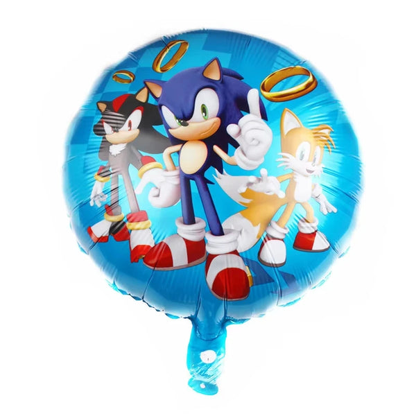 KidsFam Sonic Birthday Party Supplies – Multiple Sets & Accessories