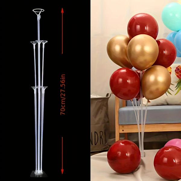 KidsFam clear tabletop balloon stand kit for party centerpieces