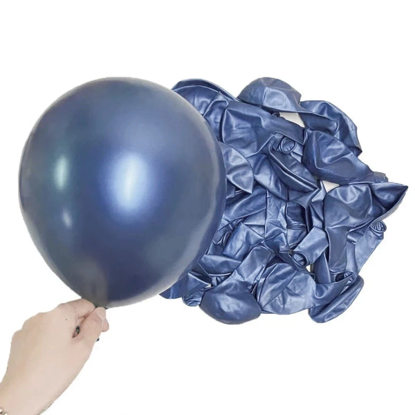 KidsFam Metallic Chrome Balloons – 10, 20 or 30 Pack
