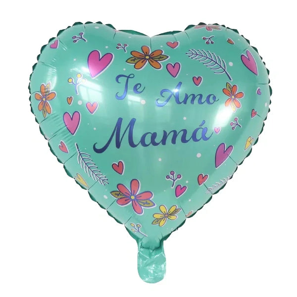 KidsFam 18-Inch Mother's Day Foil Balloons – 10 or 50 Pack
