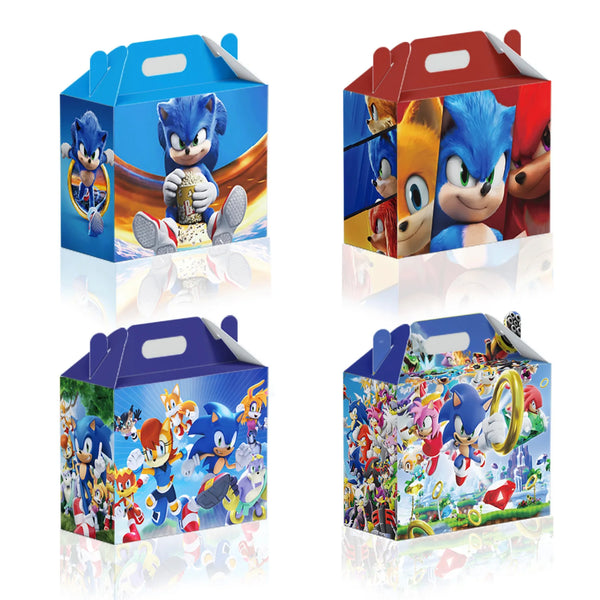 KidsFam Sonic Birthday Party Supplies – Multiple Sets & Accessories