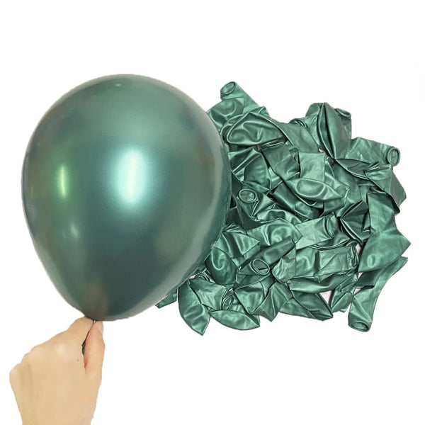 KidsFam Metallic Chrome Balloons – 10, 20 or 30 Pack