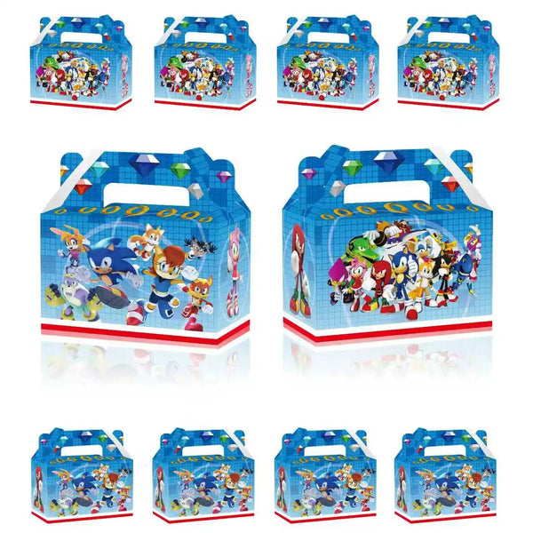 KidsFam Sonic Birthday Party Supplies – Multiple Sets & Accessories