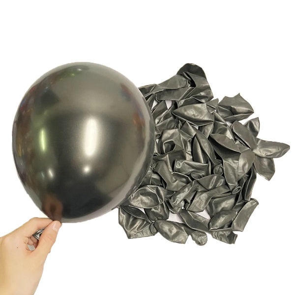KidsFam Metallic Chrome Balloons – 10, 20 or 30 Pack