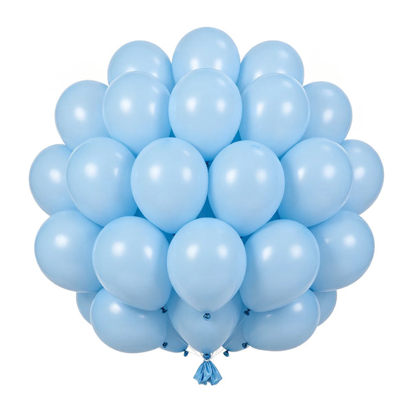 KidsFam Macaron Pastel Latex Balloons – 10, 30 or 50 Pack
