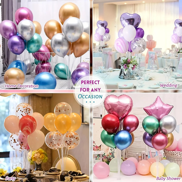 KidsFam clear tabletop balloon stand kit for party centerpieces