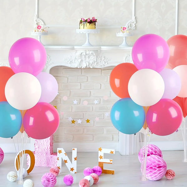 KidsFam clear tabletop balloon stand kit for party centerpieces
