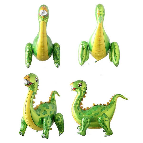 KidsFam 3D Standing Dinosaur Foil Balloons – 12 Designs