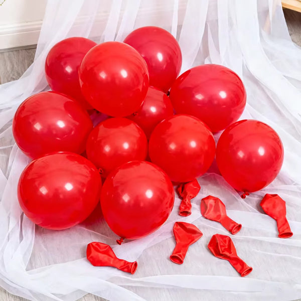 KidsFam Classic Latex Balloons – 10, 50 or 100 Pack
