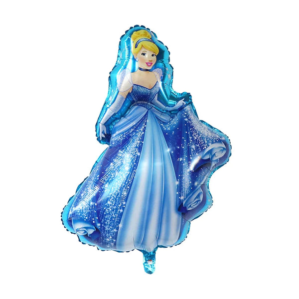 5pcs/Set Elsa Princess Foil Balloons Girls Happy Birthday Party Decorations Baby Shower Inflatable Balloon Kids Toys Gifts