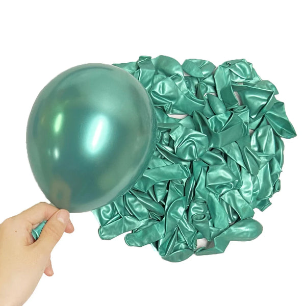 KidsFam Metallic Chrome Balloons – 10, 20 or 30 Pack