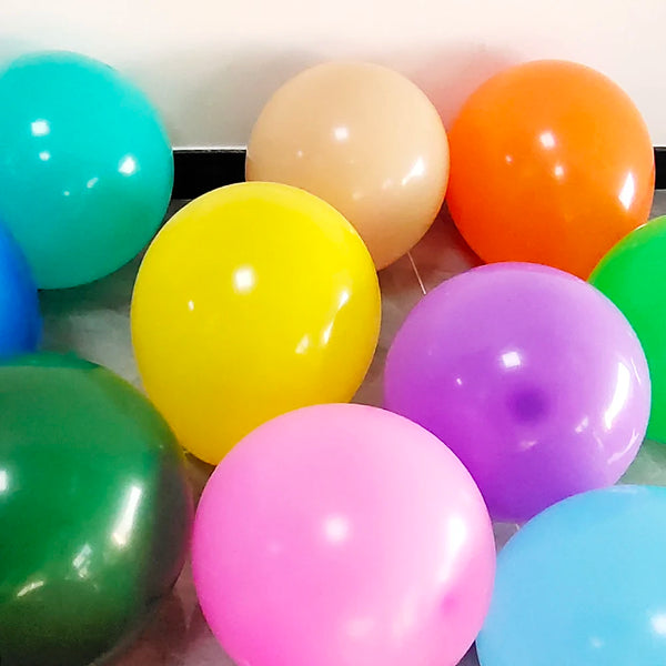 KidsFam Matte Latex Balloons – 10, 30 or 100 Pack