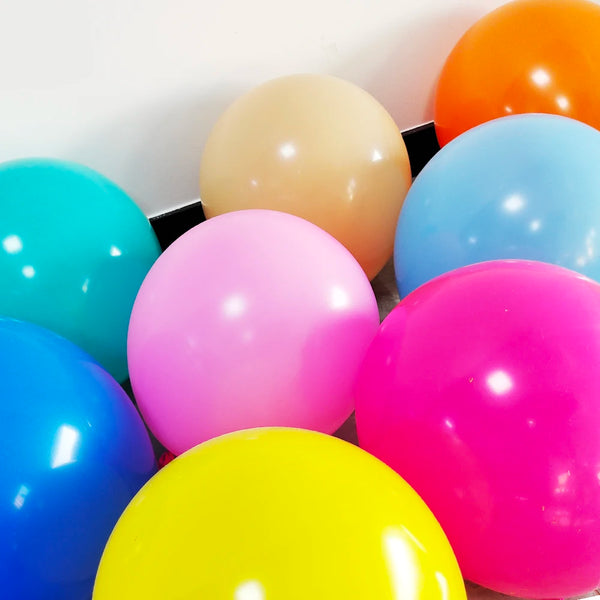 KidsFam Matte Latex Balloons – 10, 30 or 100 Pack