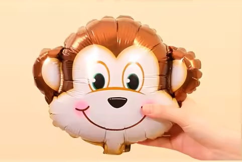 Kids Birthday Party Large 18inch Animal Head Foil Balloons