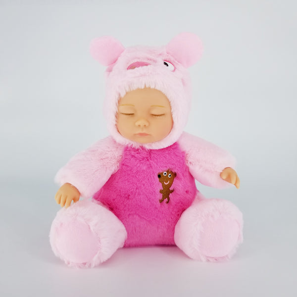 Cozy Sleeping Baby Plush Doll