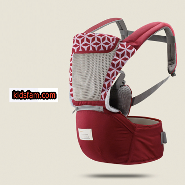 Ergonomic Hip Seat Baby Carrier (6 In 1)