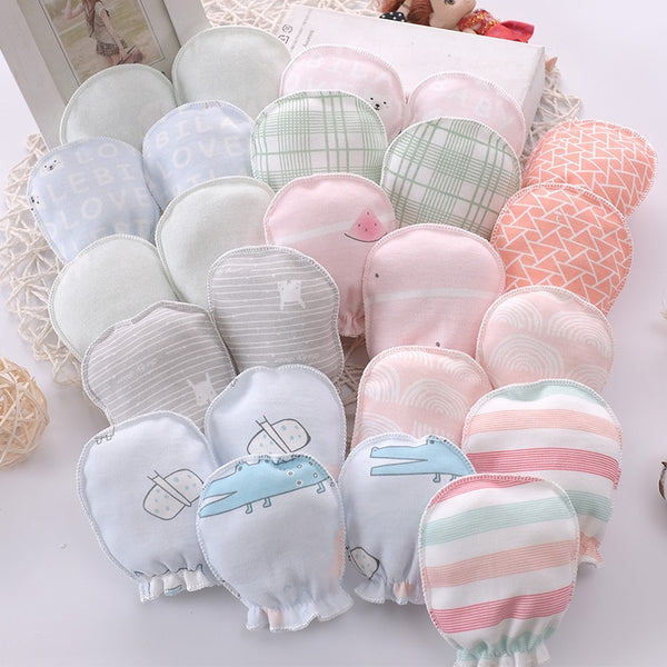 Anti Scratching Gloves For Newborn Baby