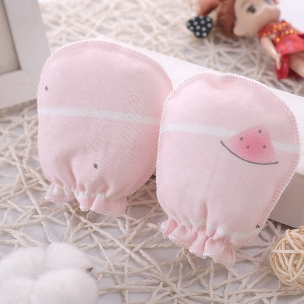 Anti Scratching Gloves For Newborn Baby