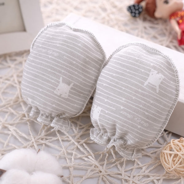 Anti Scratching Gloves For Newborn Baby