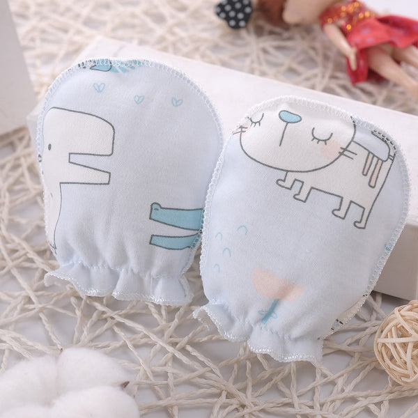 Anti Scratching Gloves For Newborn Baby