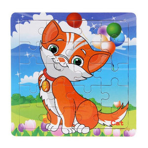 9/20 Slice Wooden Puzzles Toys Set For Kids