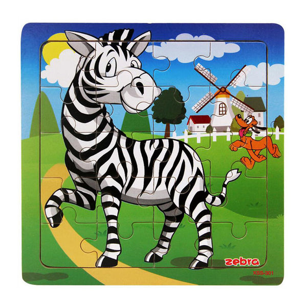 9/20 Slice Wooden Puzzles Toys Set For Kids