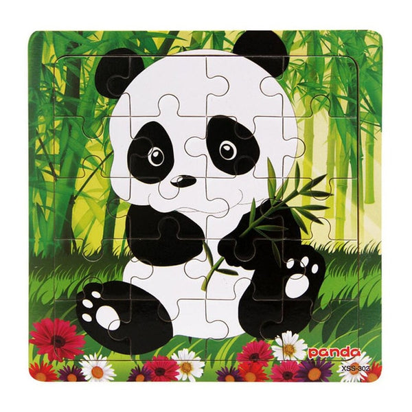 9/20 Slice Wooden Puzzles Toys Set For Kids