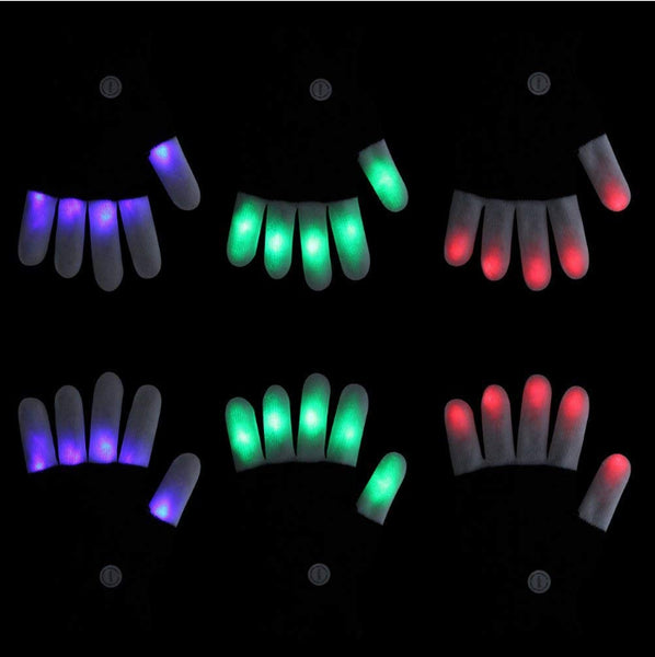 LED Flashing Gloves