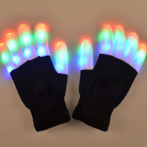 LED Flashing Gloves