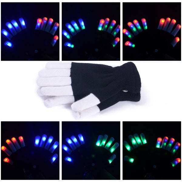 LED Flashing Gloves