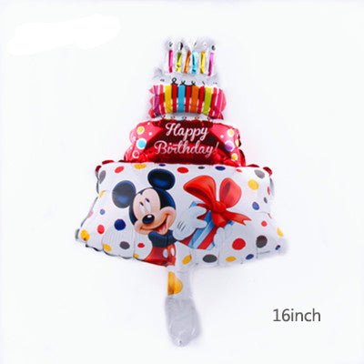 Cartoon Mickey Mouse Foil Balloons For Party Decoration