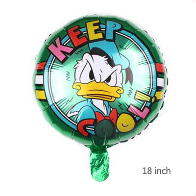 Cartoon Mickey Mouse Foil Balloons For Party Decoration