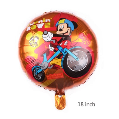 Cartoon Mickey Mouse Foil Balloons For Party Decoration