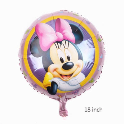 Cartoon Mickey Mouse Foil Balloons For Party Decoration