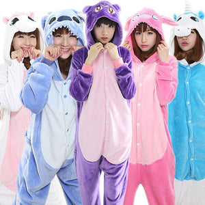 Kigurumi Unicorn Pajamas Sets For Kids & Adults