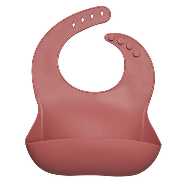 Fashionable Silicon Breastplate Baby Bib